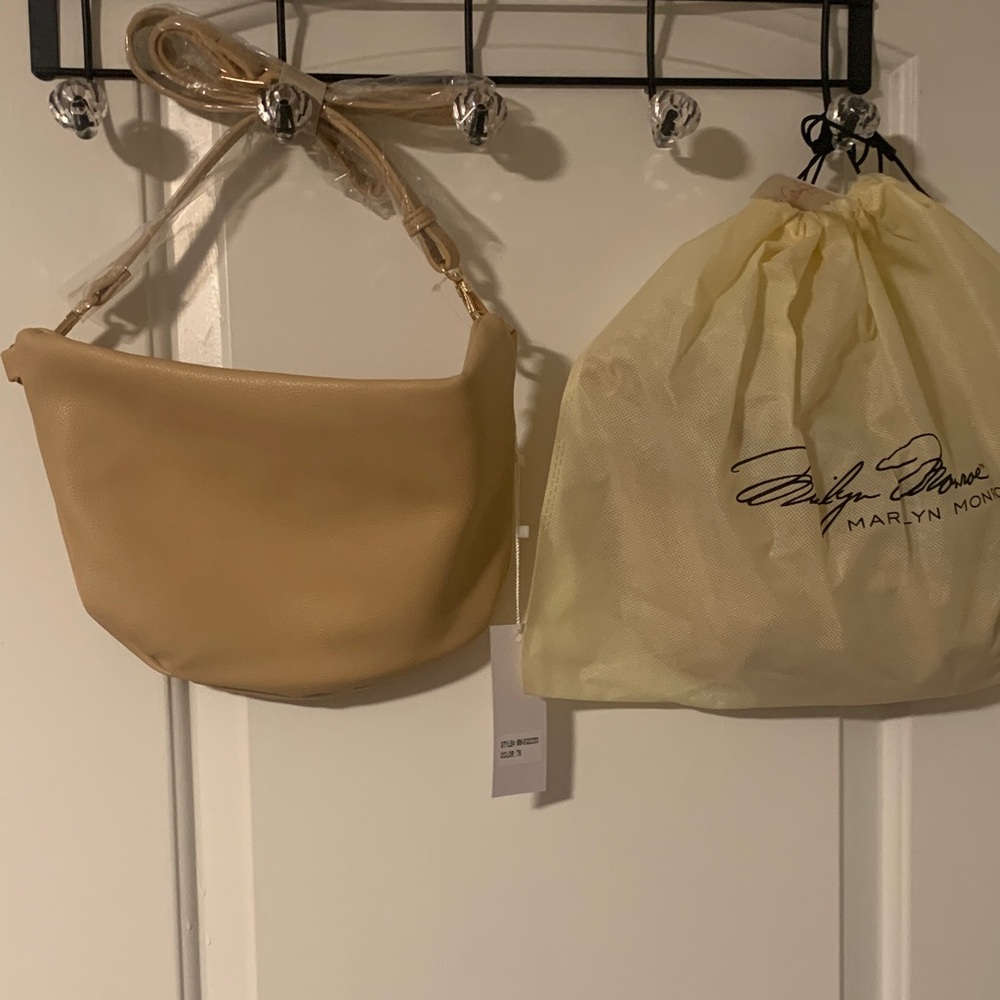 Marilyn Monroe Beige Shoulder Bag/Crossbody..NWT